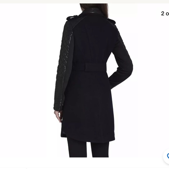 NEW Bcbg MaxAzria Large 12 Isabella Leather Jacket - Picture 3 of 8